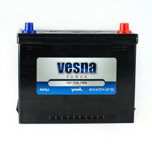 Vesna Japan 75 Ah/12V Euro (0)